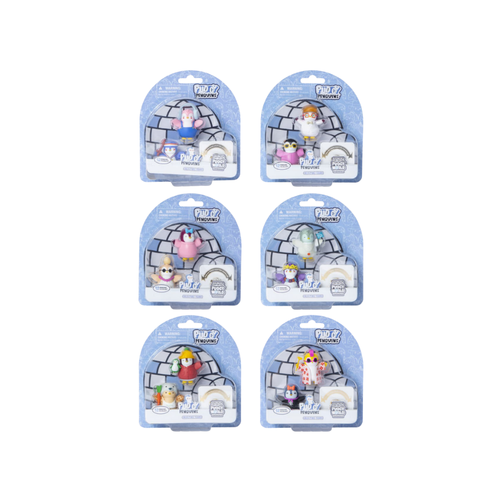 Pudgy Penguins 2-Count Collectible Figures
