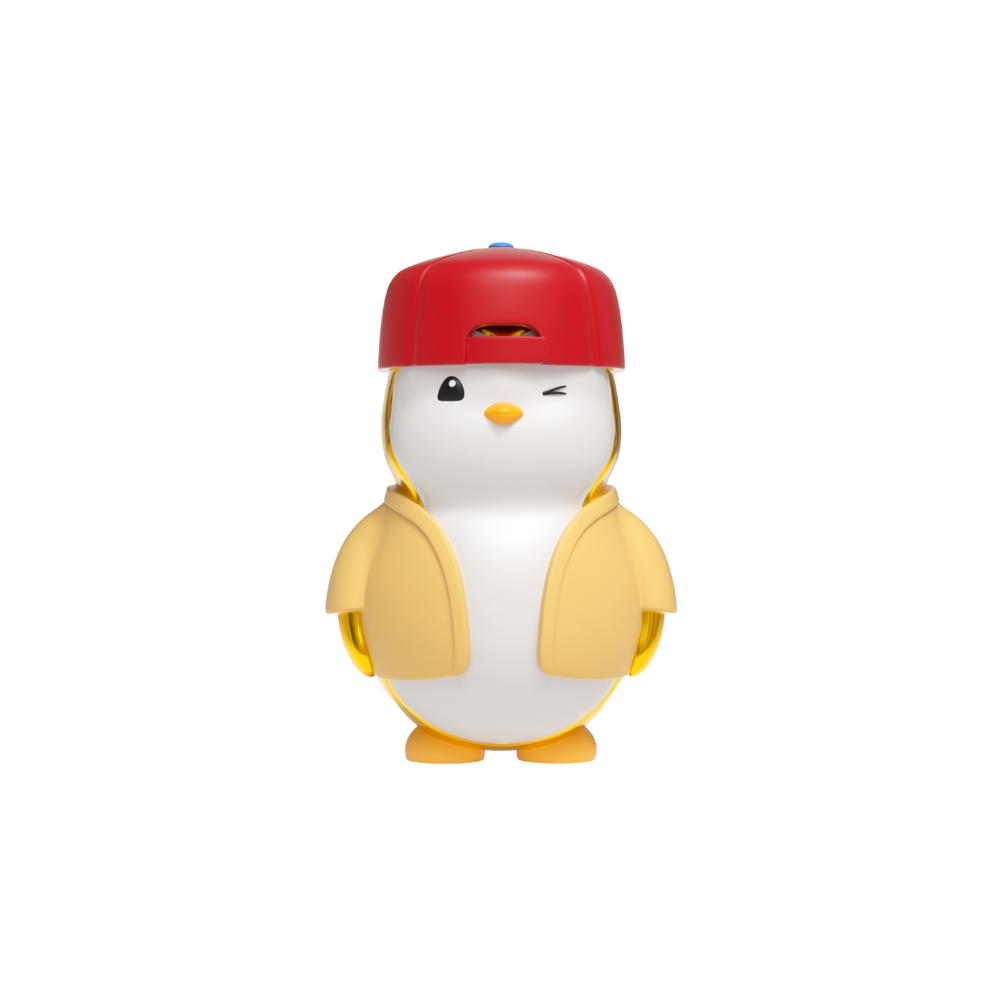 Pudgy Penguins Goldfeather Collectible