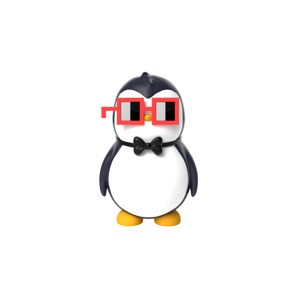 Pudgy Penguins x Nouns Collectible Red