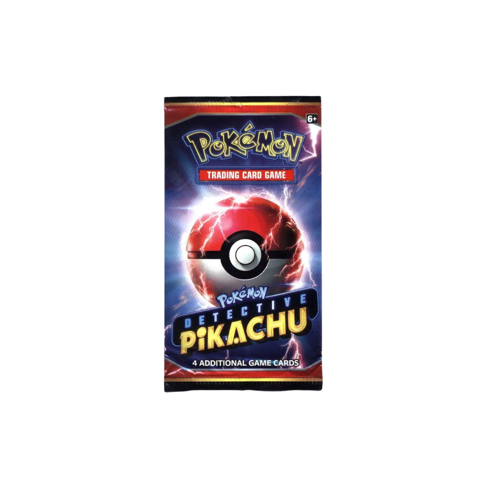 pokemon detective pikachu booster packs 4 Movie Promo, 8 Holo Foil Cards : Toys & Games 4 randomized cards from the Detective Pikachu subset Features movie Pok√©mon, Detective Pikachu Charizard GX