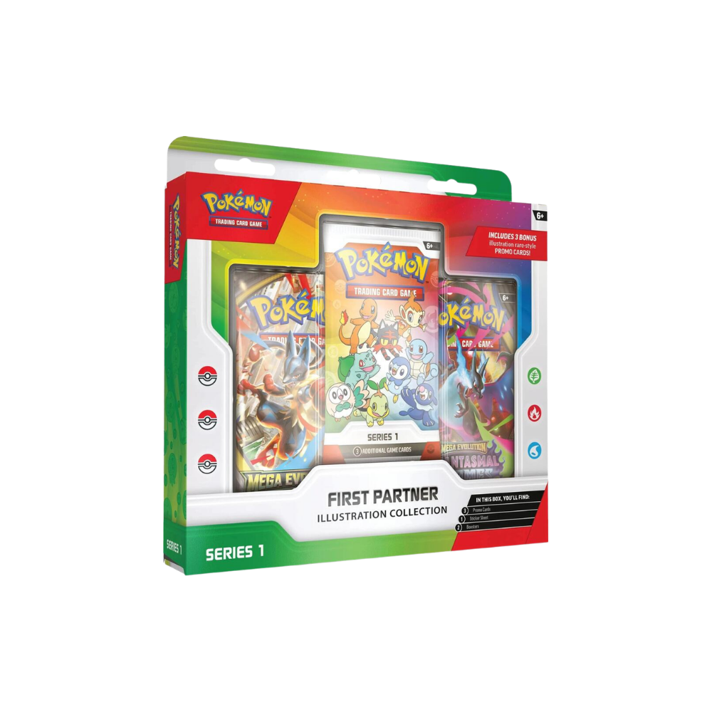 Pokemon - First Partner Illustration Collection (Series 1)