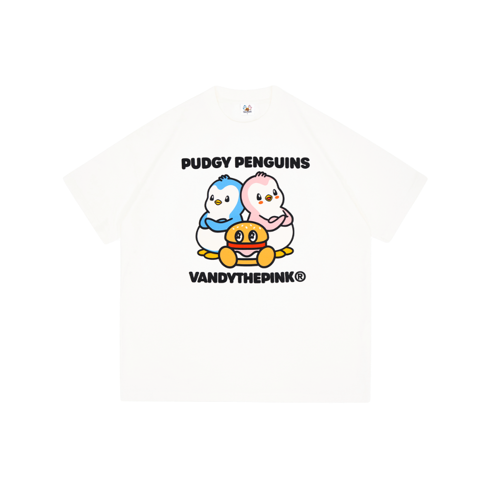 VANDYTHEPINK® x PUDGY PENGUINS Tee (S)