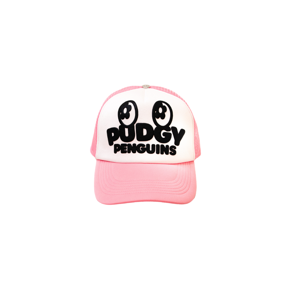 VANDYTHEPINK® x PUDGY PENGUINS Trucker Hat (Pink)