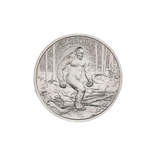 1 oz Bigfoot Silver Round