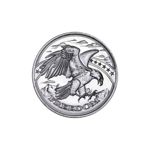 1/2 oz Silver Freedom Round