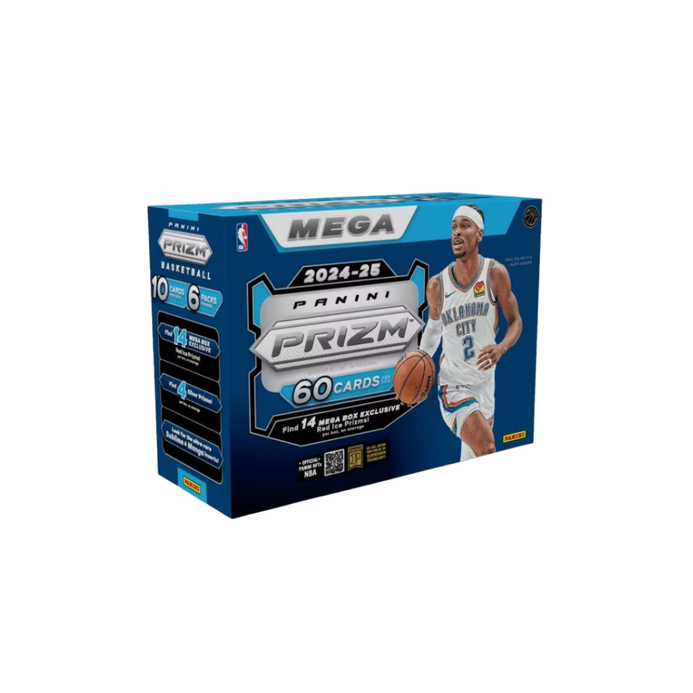 NBA - Panini Prizm Basketball Trading Card Mega Box (2024-25)