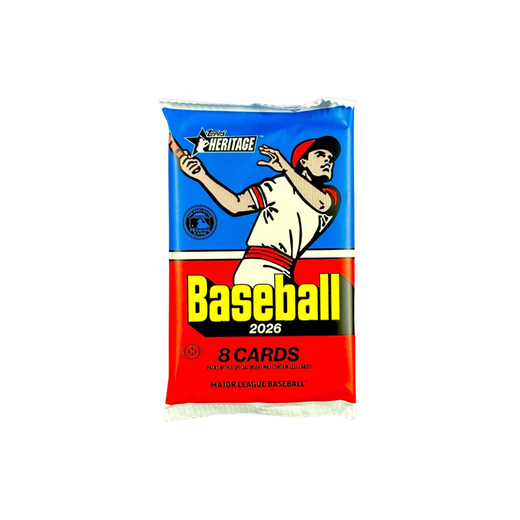 2026 Topps MLB Heritage Baseball Pack