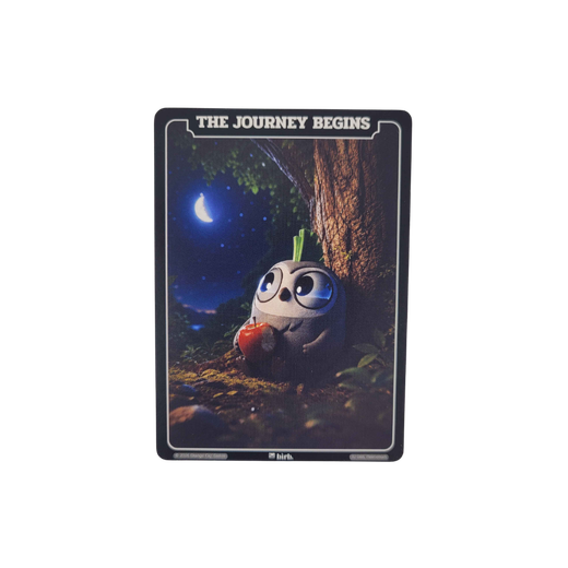 The Journey Begins Birb Foil - Birb Origins Trading Cards