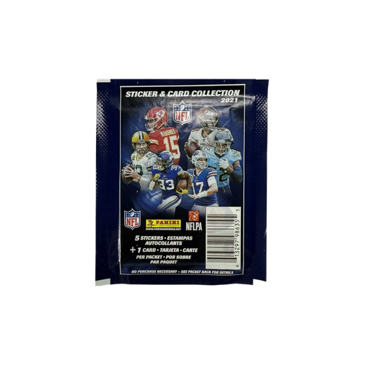 2021 Panini NFL Sticker And Card Collection Pack
