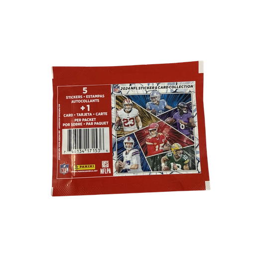 2024 Panini NFL Sticker & Card Collection Pack
