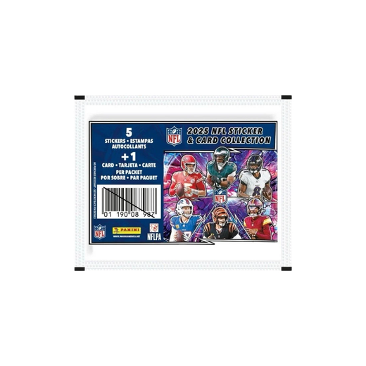 2025 Panini NFL Sticker & Card Collection Pack