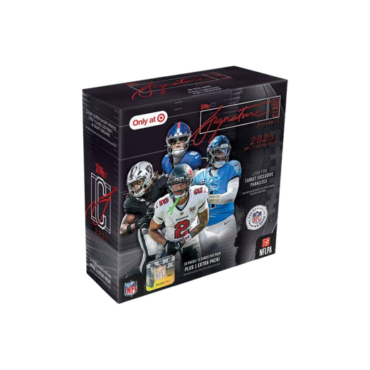 2025 Topps Target Exclusive NFL Signature Class Football Trading Card Mega Box