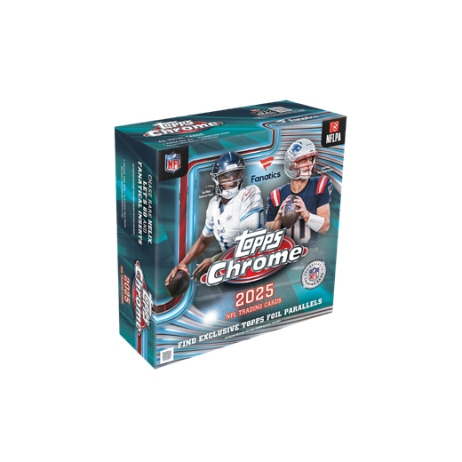 2025 Topps Chrome Football Fanatics Exclusive Mega Box