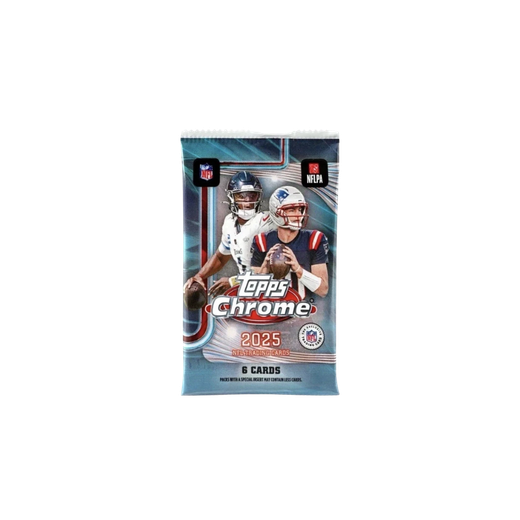 2025 Topps Chrome Football Fanatics Mega Pack