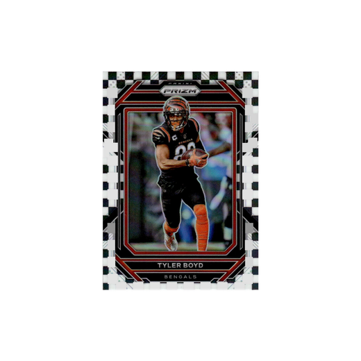 Tyler Boyd Black and White Checker - 2022 Panini Prizm NFL