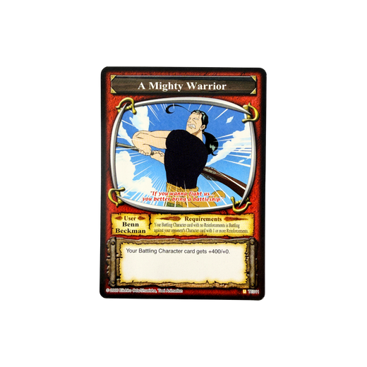 A Mighty Warrior - The Quest Begins