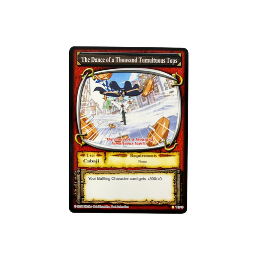 Dance of a Thousand Tumultuous Tops - The Quest Begins