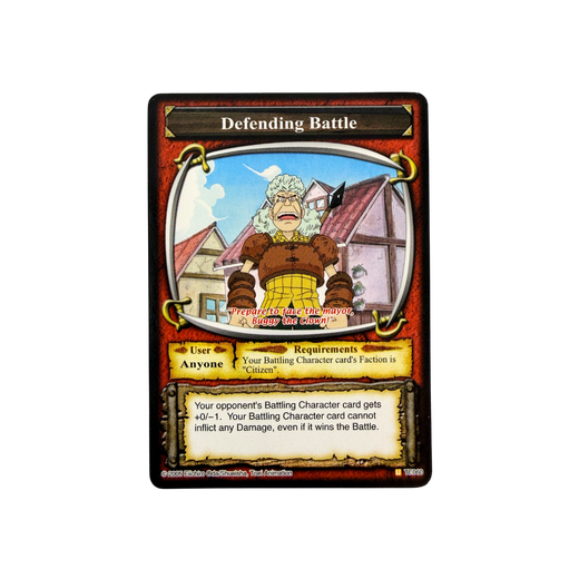 Defending Battle - The Quest Begins