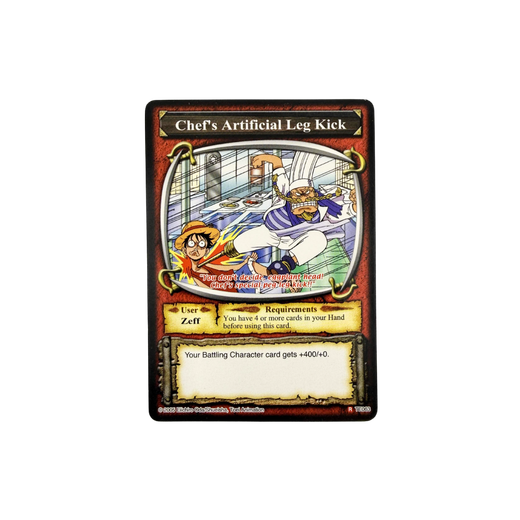 Chef's Artificial Leg Kick - The Quest Begins