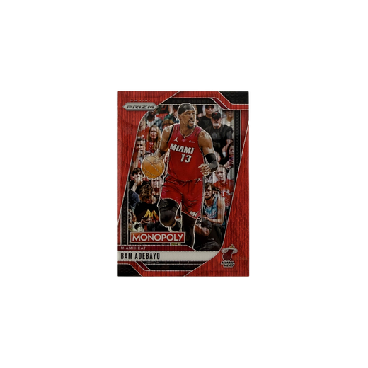 Bam Adebayo Red - 2024 Panini Prizm Monopoly