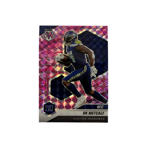 DK Metcalf Camo Pink Mosaic - 2021 Panini Mosaic NFL
