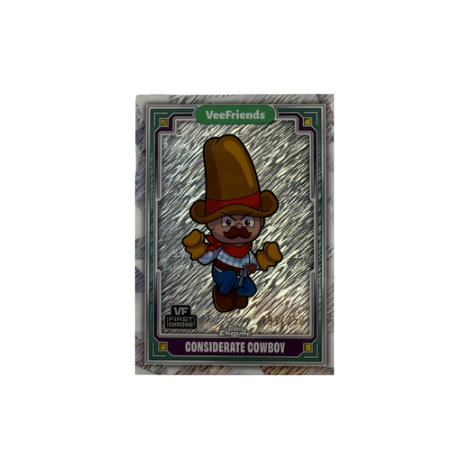 Considerate Cowboy Shimmer Refractor (191/250) - Topps Chrome Series 1