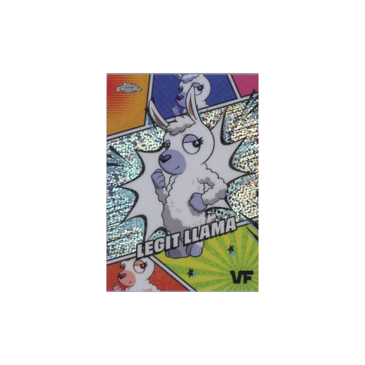 Legit Llama - Manga Speckle - Topps Chrome Series 1