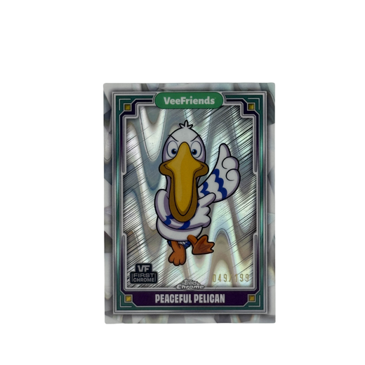 Peaceful Pelican Raywave Refractor (49/199) - Topps Chrome Series 1