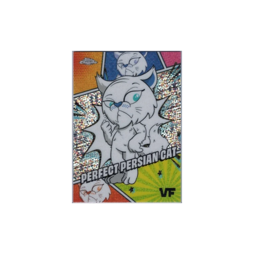 Perfect Persian Cat - Manga Speckle - Topps Chrome Series 1