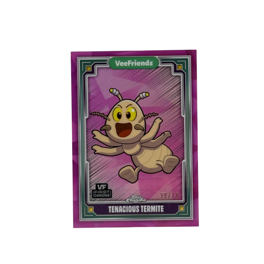 Tenacious Termite Pink Refractor (39/75) - Topps Chrome Series 1