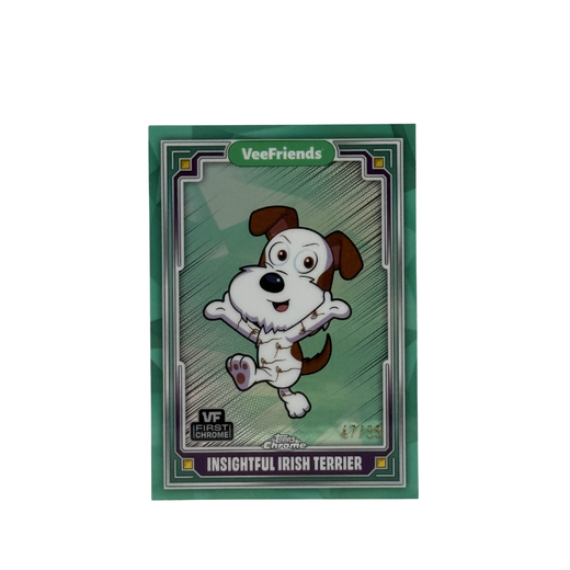 Insightful Irish Terrier VF Green Refractor (47/99) - Topps Chrome Series 1