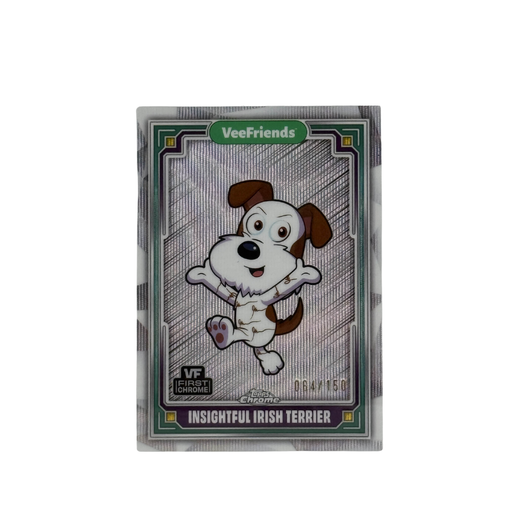 Insightful Irish Terrier Wave Refractor (64/150) - Topps Chrome Series 1