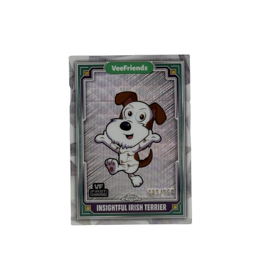 Insightful Irish Terrier Wave Refractor (83/150) - Topps Chrome Series 1