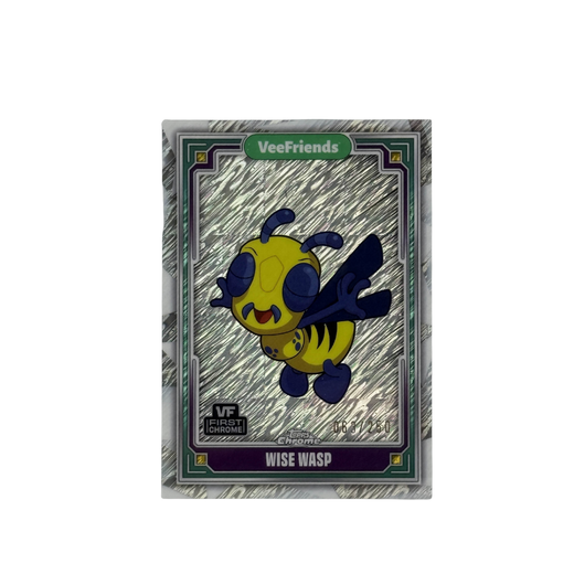 Wise Wasp Shimmer Refractor (63/250) - Topps Chrome Series 1