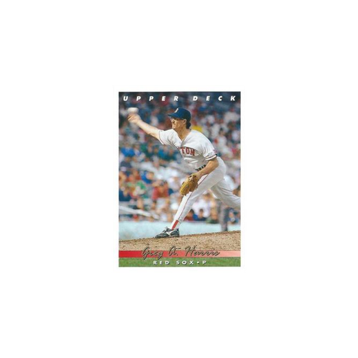 Greg A. Harris - 1993 Upper Deck Series 1 Baseball