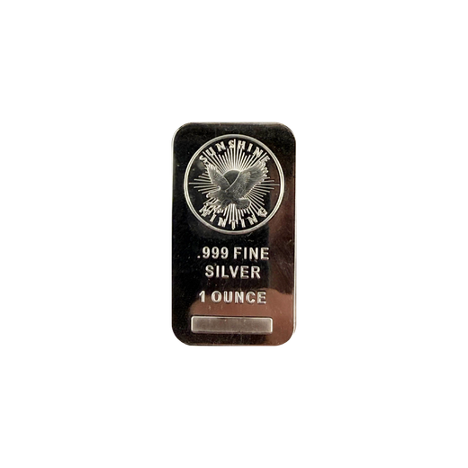 1oz Sunshine Silver Bar