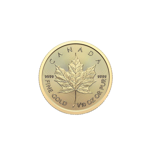 1/10th oz Canadian Maple Leaf Gold Coin