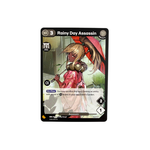 Rainy Day Assassin Alpha Stamp - Gates Awakened