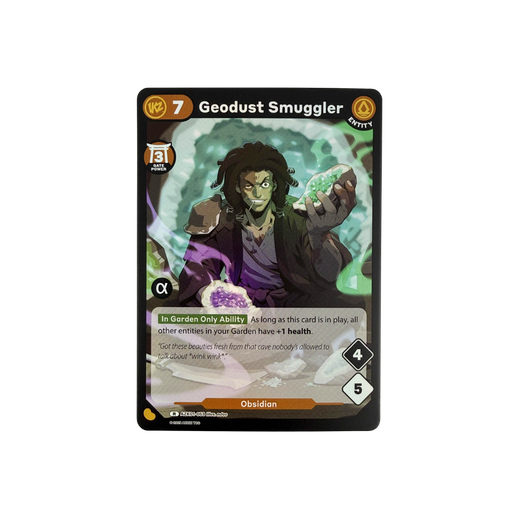Geodust Smuggler Alpha Stamp - Gates Awakened
