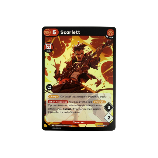 Scarlett Alpha Stamp - Gates Awakened