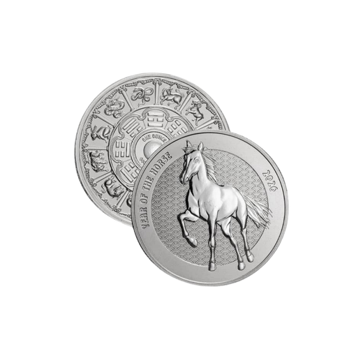 2026 1 oz Year of the Horse Silver Round
