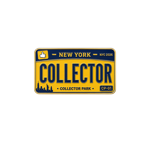 NYC 2026 Plate Pin