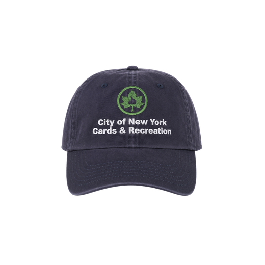 NYC 2026 Cards & Rec Dad Hat (Navy)