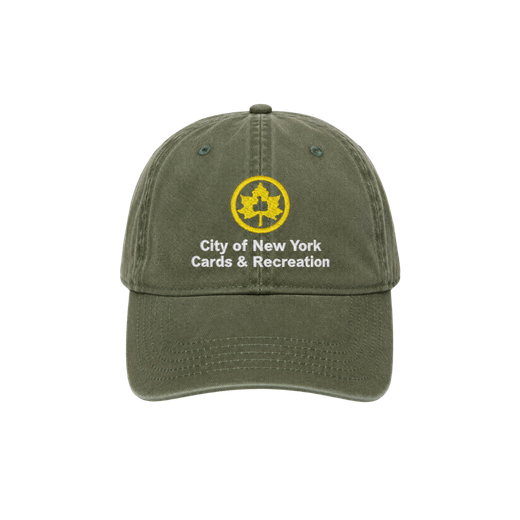 NYC 2026 Cards & Rec Dad Hat (Green)