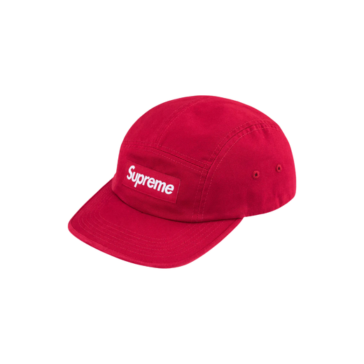 Supreme Washed Chino Twill Camp Cap