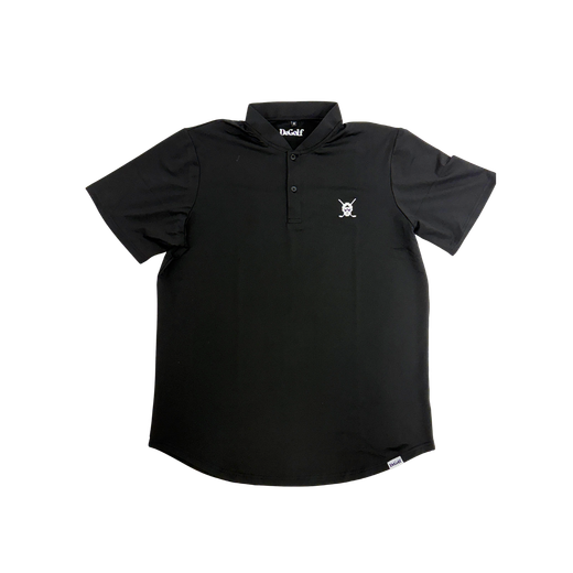 DeGolf Blade Collar Polo - Black