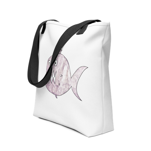 Purple Fish Bag