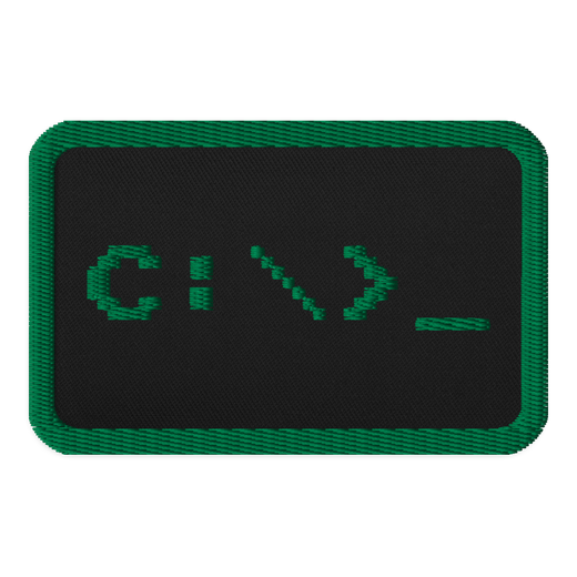 Green DOS C Drive Patch