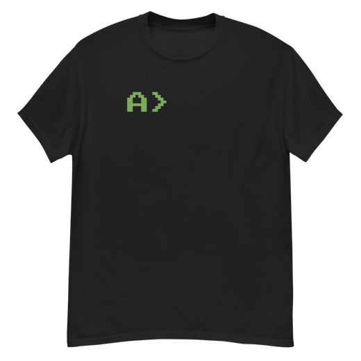 Green DOS A Drive Prompt Shirt