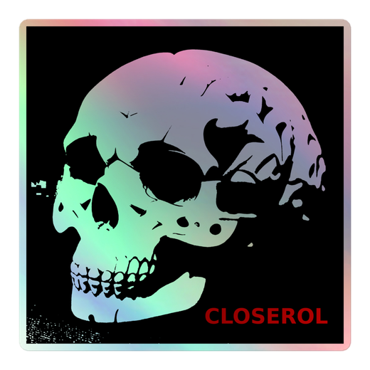 CLOSEROL S/T Holosticker